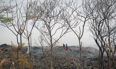 Kebakaran TPA Rawa Kucing di Tangerang Mulai Bisa Dipadamkan