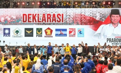 Koalisi Indonesia Maju Deklarasikan Bakal Capres 2024-2029 Prabowo Subianto dan Bakal Cawapres Gibran Rakabuming Raka