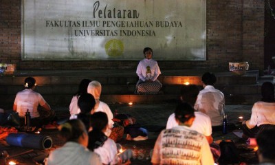 Meditasi Bulan Purnama ala Bakul Budaya FIB UI