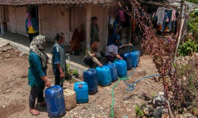 Warga di Lereng Gunung Merbabu Kesulitan Air Bersih