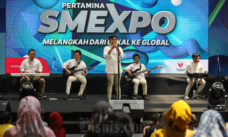 Koste Band Buka Gelaran Pertamina SMEXPO 2023 Hari ke-5 di Mal Gandaria City