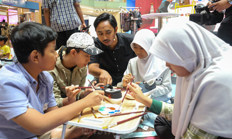 Talkshow Pembuatan Sepatu Lokal Meriahkan Pertamina SMEXPO 2023