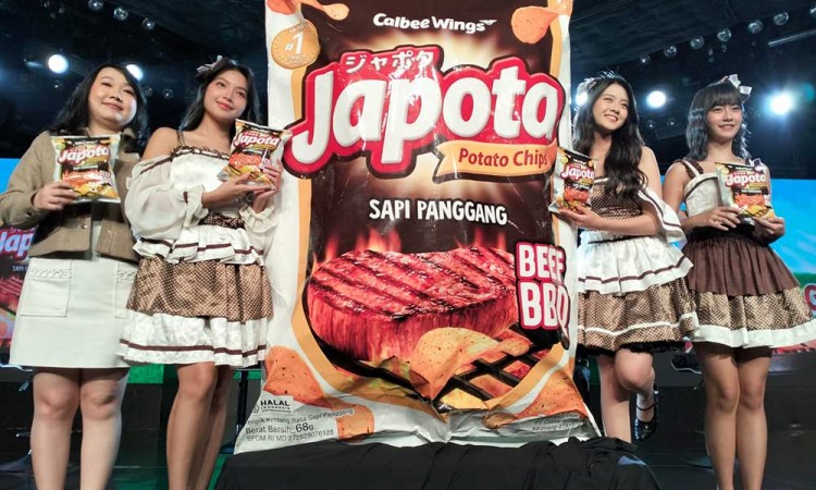 Perkuat Posisinya Sebagai All-Time Favorite Snack, Japota Gandeng JKT48 Luncurkan Japota Sapi Panggang