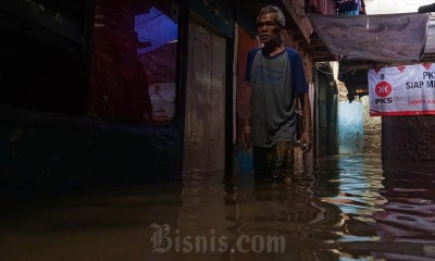 Usai di Guyur Hujan, Beberapa Kawasan di Jakarta Banjir