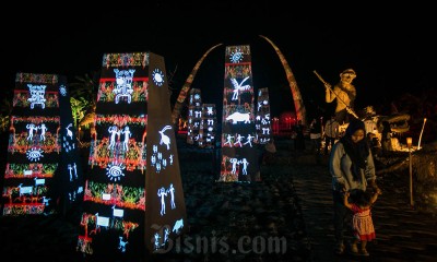 Instalasi Video Mapping Situs Purba Sangiran