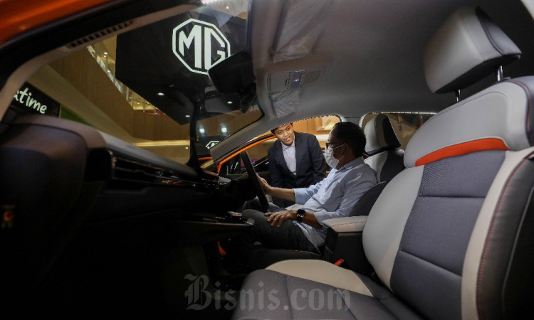 MG Tampilkan MG 4 EV dan New MG HS Saat Pameran Otomotif di AEON Mall