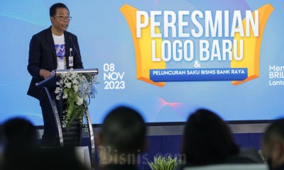 PT Bank Raya Indonesia Tbk. (AGRO) Luncurkan Logo Baru