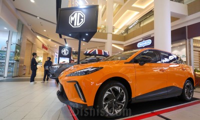 Mobil MG 4 EV dan New MG HS Mejeng di Pameran Otomotif di Gandaria City 