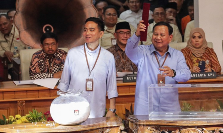 KPU Resmi Umumkan Nomor Urut Calon Presiden dan Wakil Presiden 2024