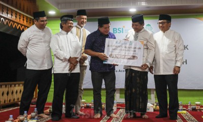 BSI Serahkan Bantuan Untuk Pembangunan Sanitasi Pesantren di Aceh