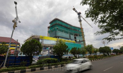 Topping Off Gedung Landmark BSI Aceh Yang Berkonsep Green Building