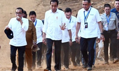 Presiden Jokowi Lakukan Peletakan Batu Pertama Pembangunan Kawasan Industri Pupuk di Fak Fak Papua Barat