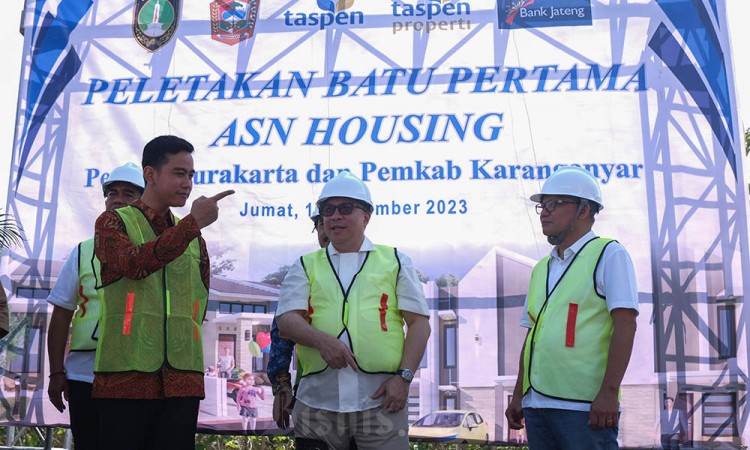 Peletakan Batu Pertama Pembangunan ASN Housing di Solo