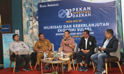 Bisnis Indonesia Perwakilan Makassar Gelar Diskusi Pekan Investasi Daerah