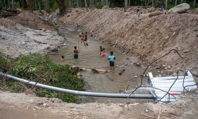 Sering Terjadi Banjir Bandang, Sungai di Sigi Sulawesi Tengah Mulai Membangun Tanggul