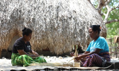 Hasil UMKM Anyaman di Perbatasan Indonesia-Timor Leste Mulai Dipasarkan Secara Online