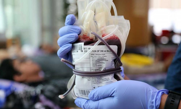 Ratusan Karyawan AXA Mandiri Donor Darah