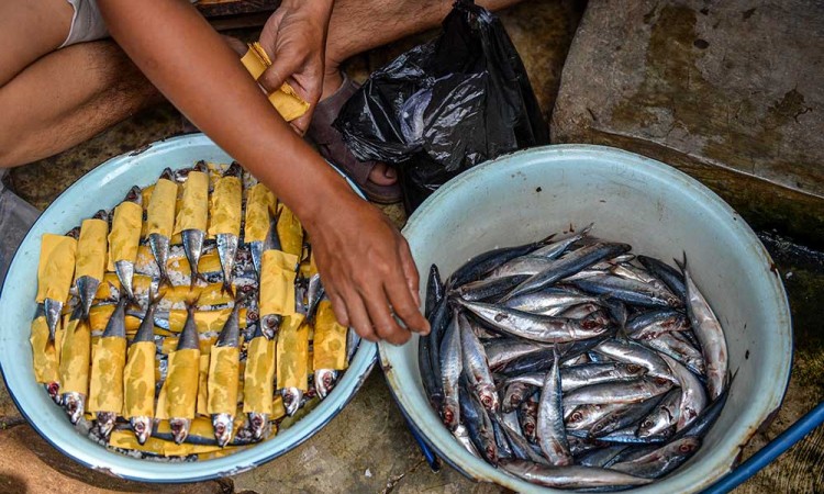 Sentra Produksi Pindang Ikan di Bandung Mempu Memproduksi Sebanyak Satu Kuintal Per Hari