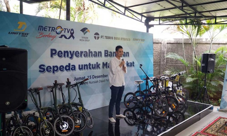 PT Terang Dunia Internusa Luncurkan Program CSR Pemberian Sepeda United Bike Bagi Siswa & Guru