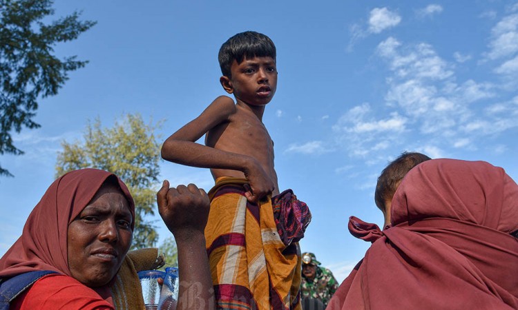 Imigran Etnis Rohingya Terdampar di Pidie