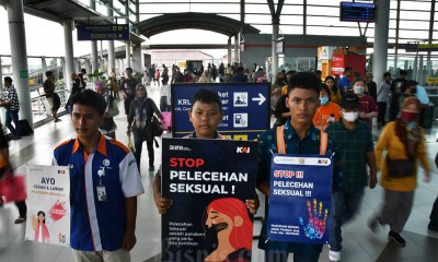 Sosialisasi Pencegahan pelecehan Seksual di Stasiun Bekasi