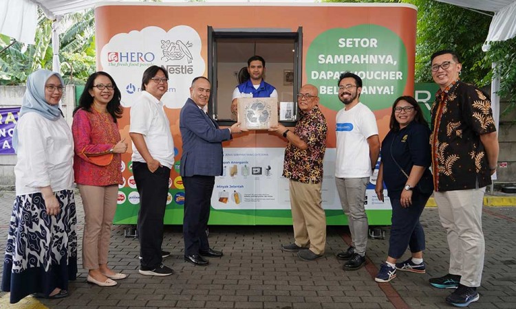 Nestle Indonesia Luncurkan Fasilitas Waste Station Bersama Dengan Hero Supermarket dan Rekosistem