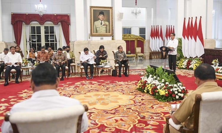 Sidang Kabinet Paripurna Membahas Evaluasi Program Kegiatan 2023