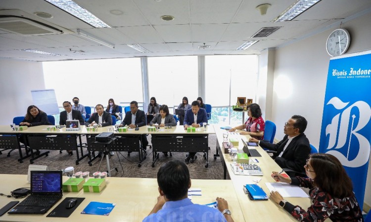 Direksi AGRO Bahas Strategi Bisnis Kedepannya Saat Berkunjung ke Redaksi Bisnis Indonesia