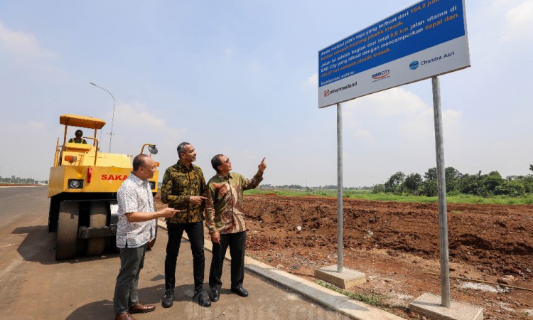 Sinar Mas Land Bersama Chandra Asri Rampungkan Jalan Aspal Plastik Sepanjang 8,6 kilometer di Kawasan BSD City