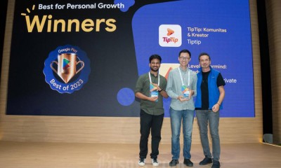 TipTip Terima Penghargaan Google Play Best of 2023