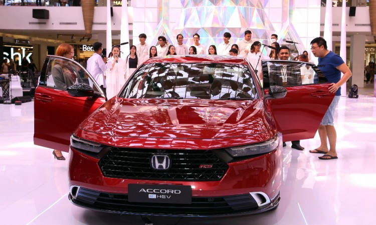 All New Honda Accord RS e:HEV Mejeng di Honda Dazzling Exhibition