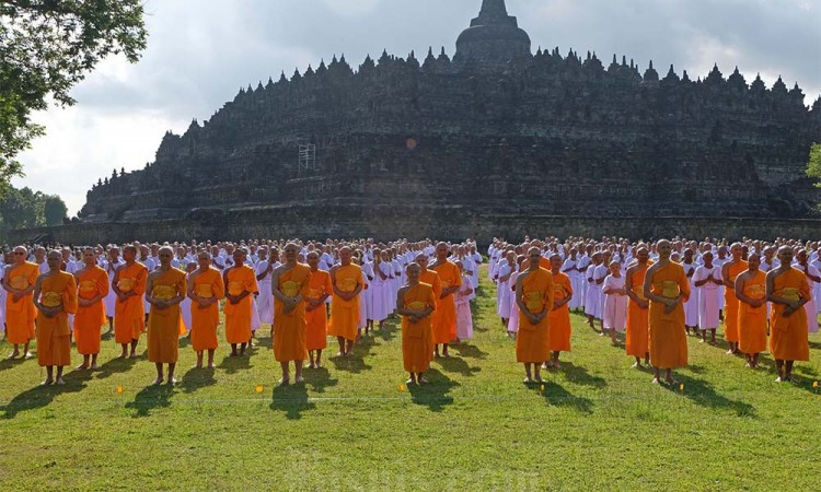 Pradaksina Pabajja Samanera di Borobudur