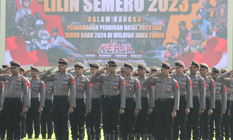 Apel gelar pasukan Operasi Lilin Semeru