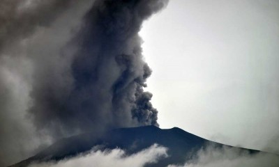 Gunung Marapi di Sumatra Barat Kembali Semburkan Abu Vulkanik