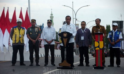 Presiden Resmikan Enam Jembatan di Jalur Pantura Jawa