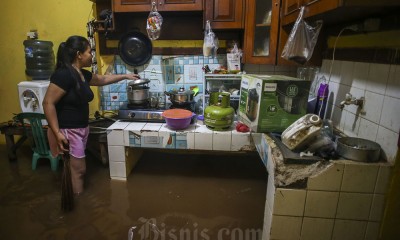 Banjir di Tangerang Selatan Akibatnya Drainase Buruk