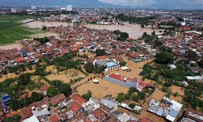 Banjir Merendam Sejumlah Wilayah di Kabupaten Bandung