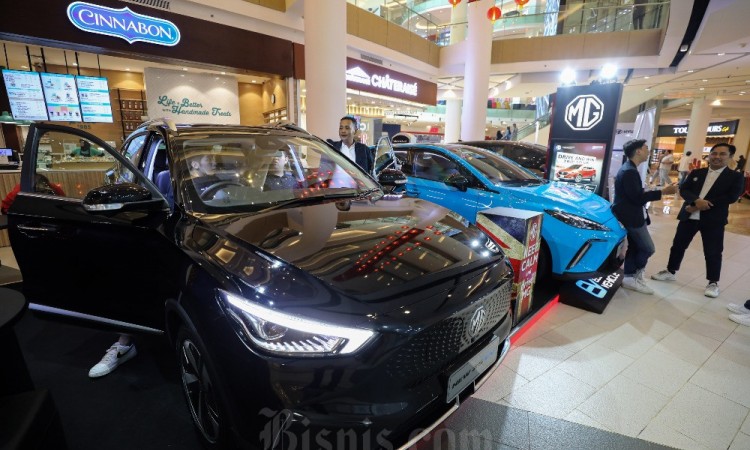 MG Motor Indonesia Tampilkan Mobil Listrik Saat Pameran Otomotif di Gandaria City