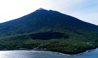 Gunung Gamalama Berstatus Level II Karena Adanya Peningkatan Aktivitas Vulkanik