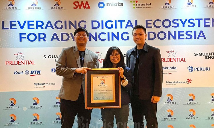 Penghargaan Indonesia Digital Ecosystem Summit 2023
