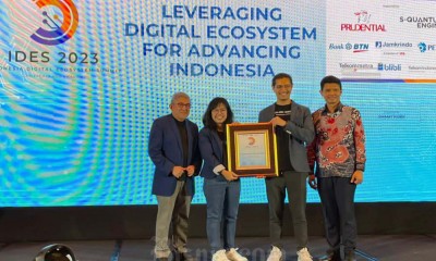 Penghargaan Indonesia Digital Ecosystem Summit 2023