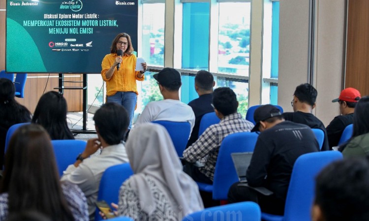 Bisnis Indonesia Gelar Diskusi Xplore Motor Listrik Yang Membahas Ekosistem Motor Listrik