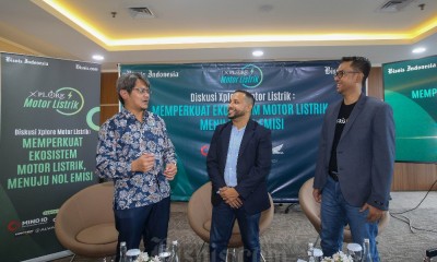 Bisnis Indonesia Gelar Diskusi Xplore Motor Listrik Yang Membahas Ekosistem Motor Listrik