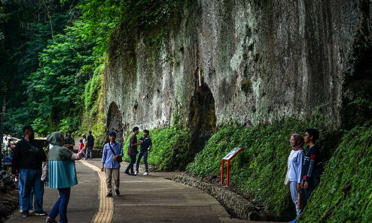 Goa Peninggalan Jepang di Bandung Ramai Dikunjungi Wisatawan