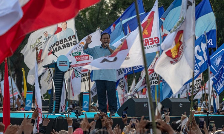 Kampanye Akbar Prabowo Gibran Di Semarang