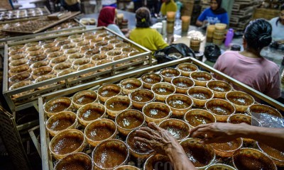 Produksi Dodol Keranjang di Bandung