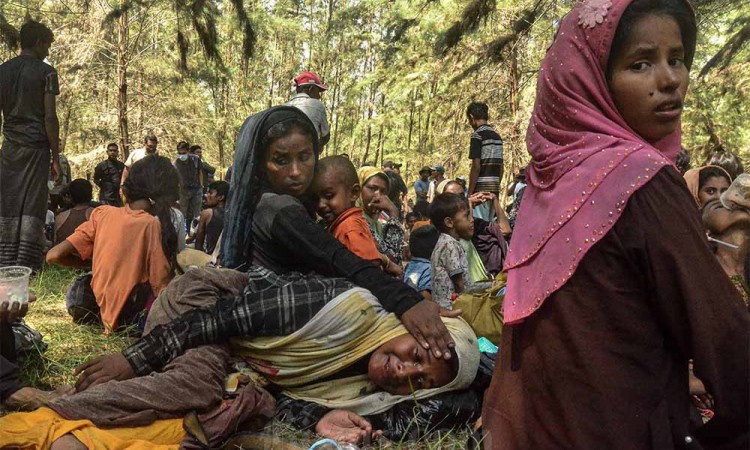 Imigran Rohingya Terdampar di Aceh Timur