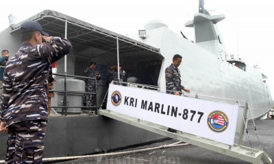 Lantamal VI Diperkuat Kapal Perang KRI Marlin 877