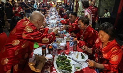 Kemeriahan Tradisi Tuk Panjang di Pecinan Semarang