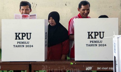 Pemilih Disabitas Netra di Padang Menggunakan Hak Pilihanya Dalam Pemilu 2024